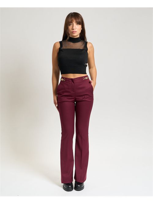 Pantalone A Zampetta Gaelle Paris donna Con Morsetti GAELLE PARIS | GAABW06714RS31
